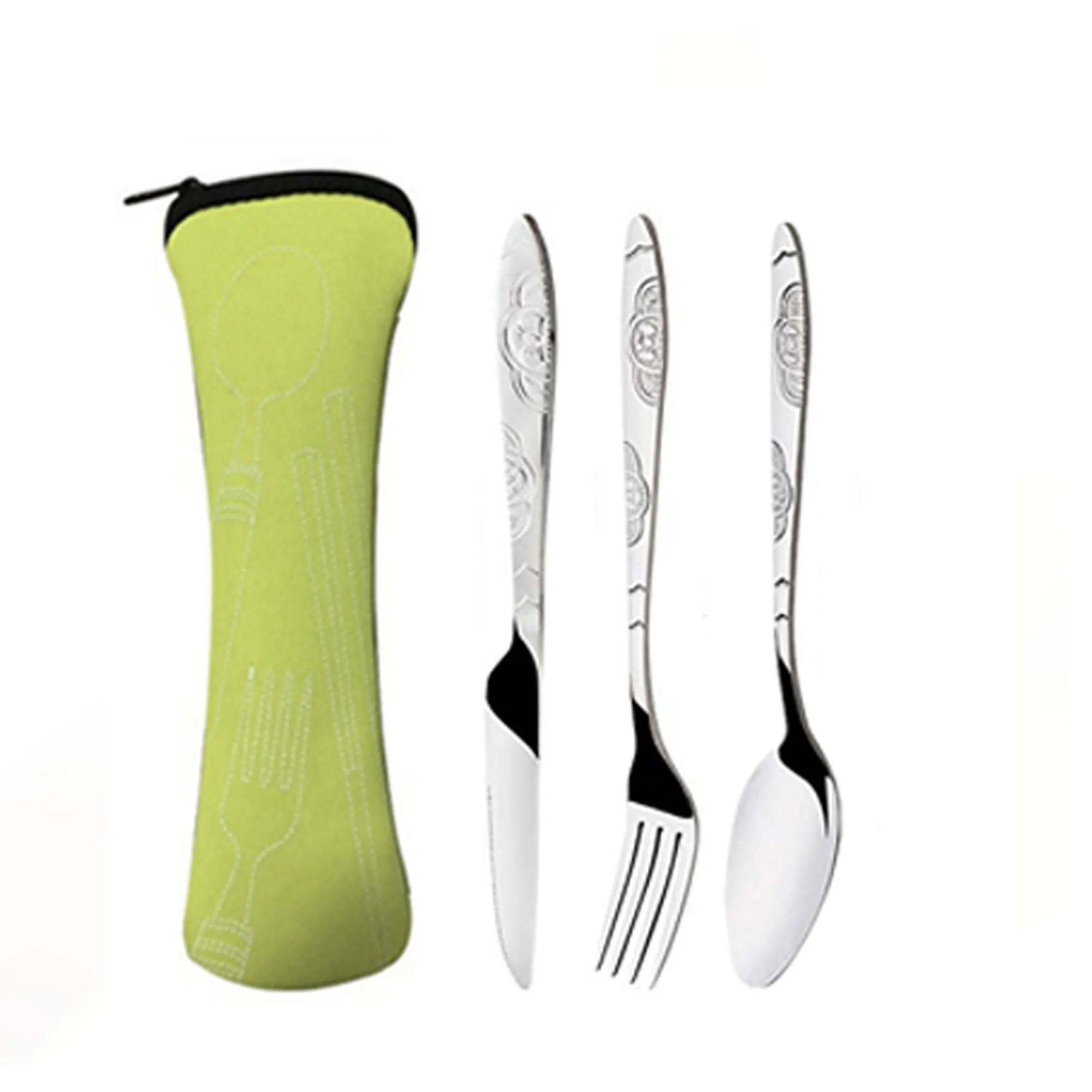 Travel Cutlery Reusable Silverware Set 10
