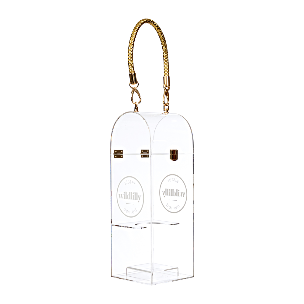 Acrylic Wine Case Purse 4