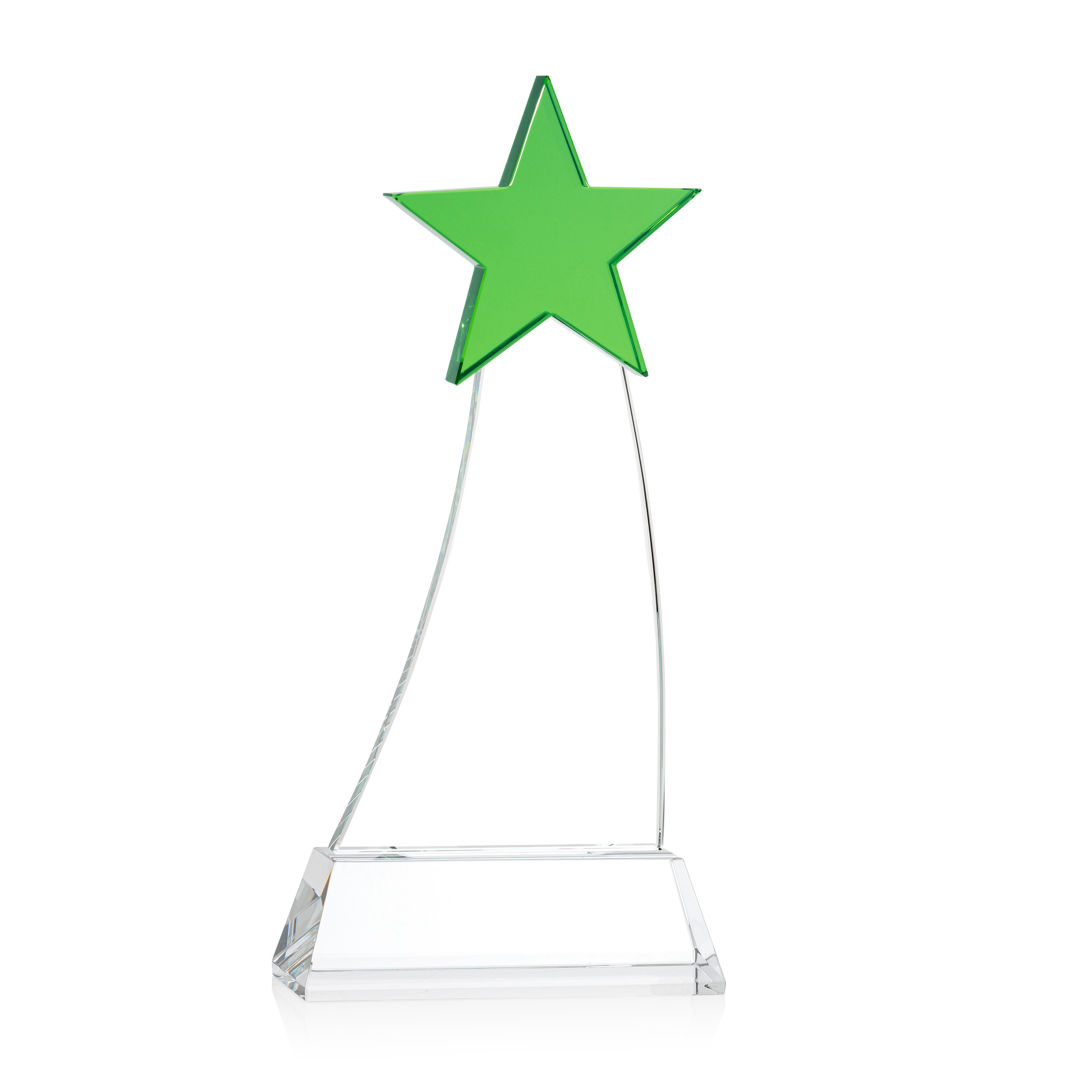 Manolita VividPrint™ Award - Green/Clear 3