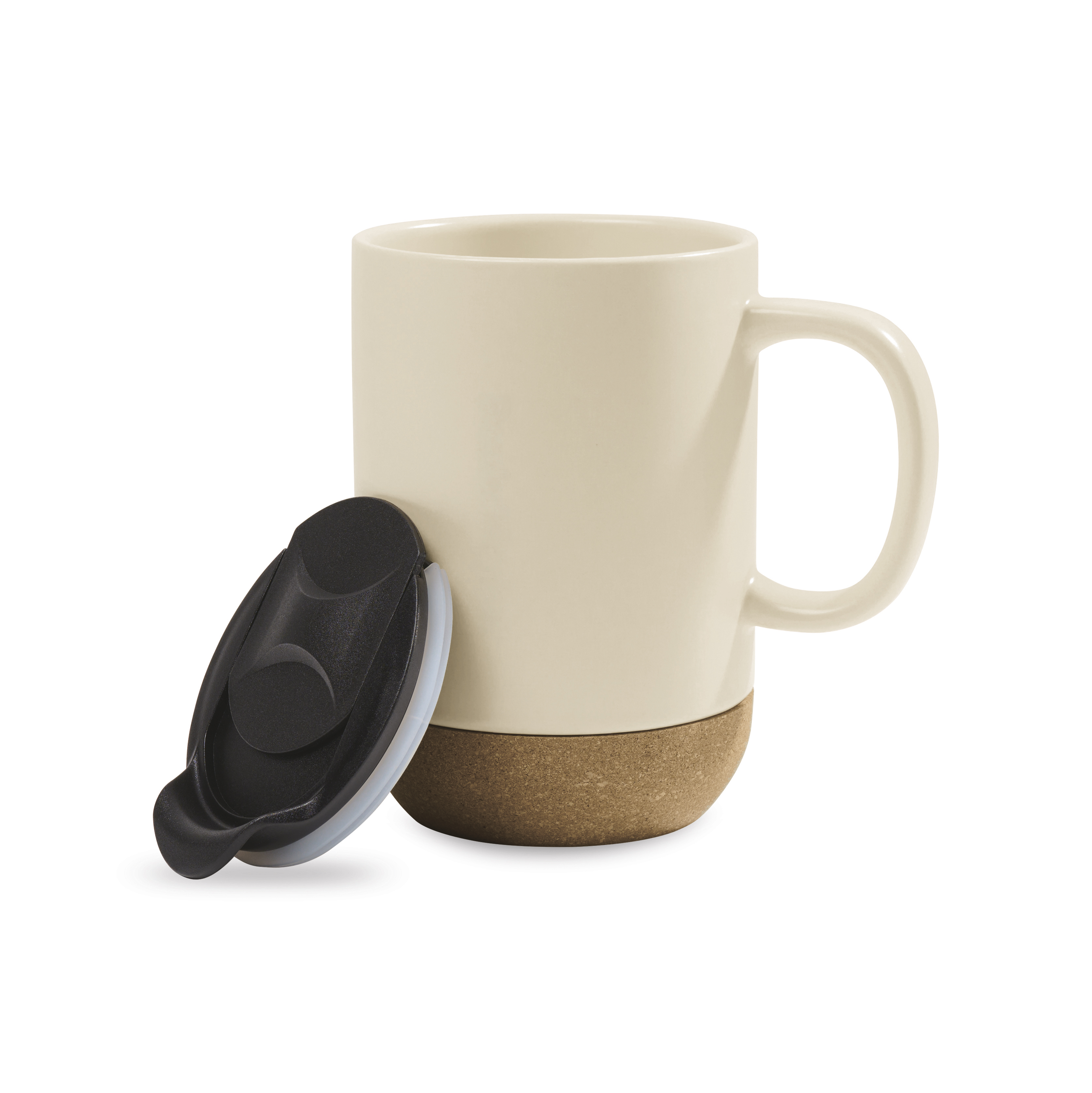 Valo Ceramic Lidded Mug - 14 Oz. 6