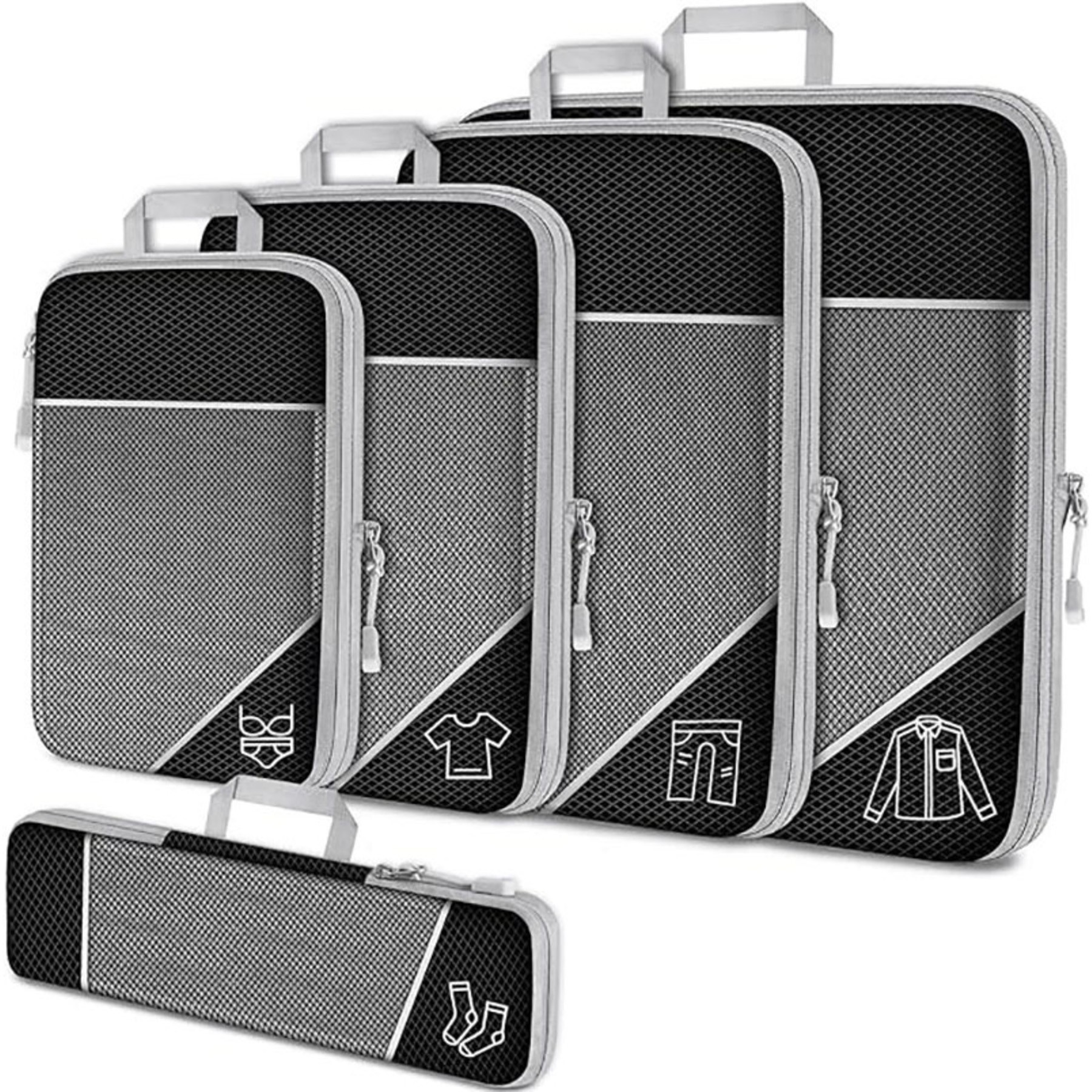 5PCS Compression Packing Cube Set 8