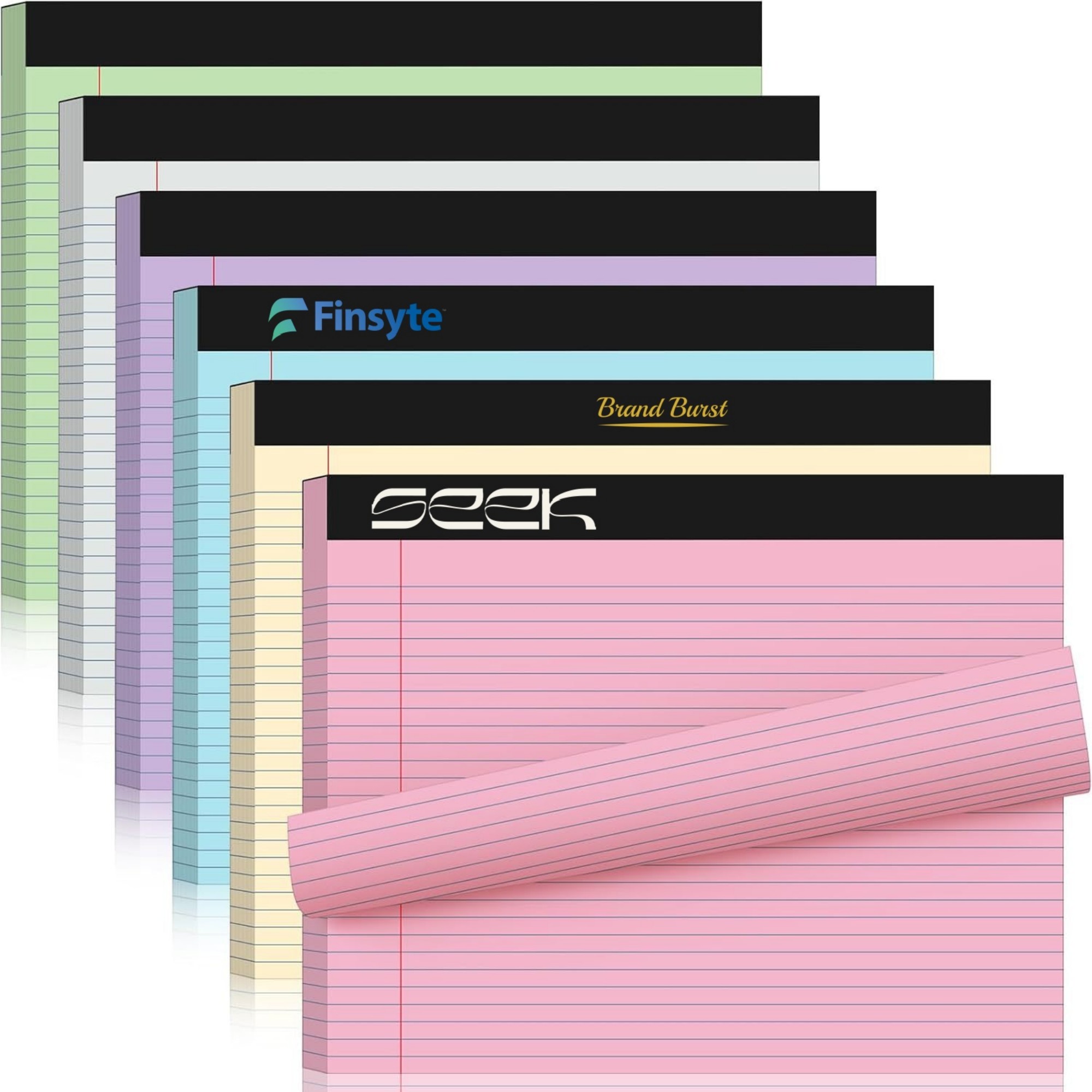 Assorted Colors Writing Pads