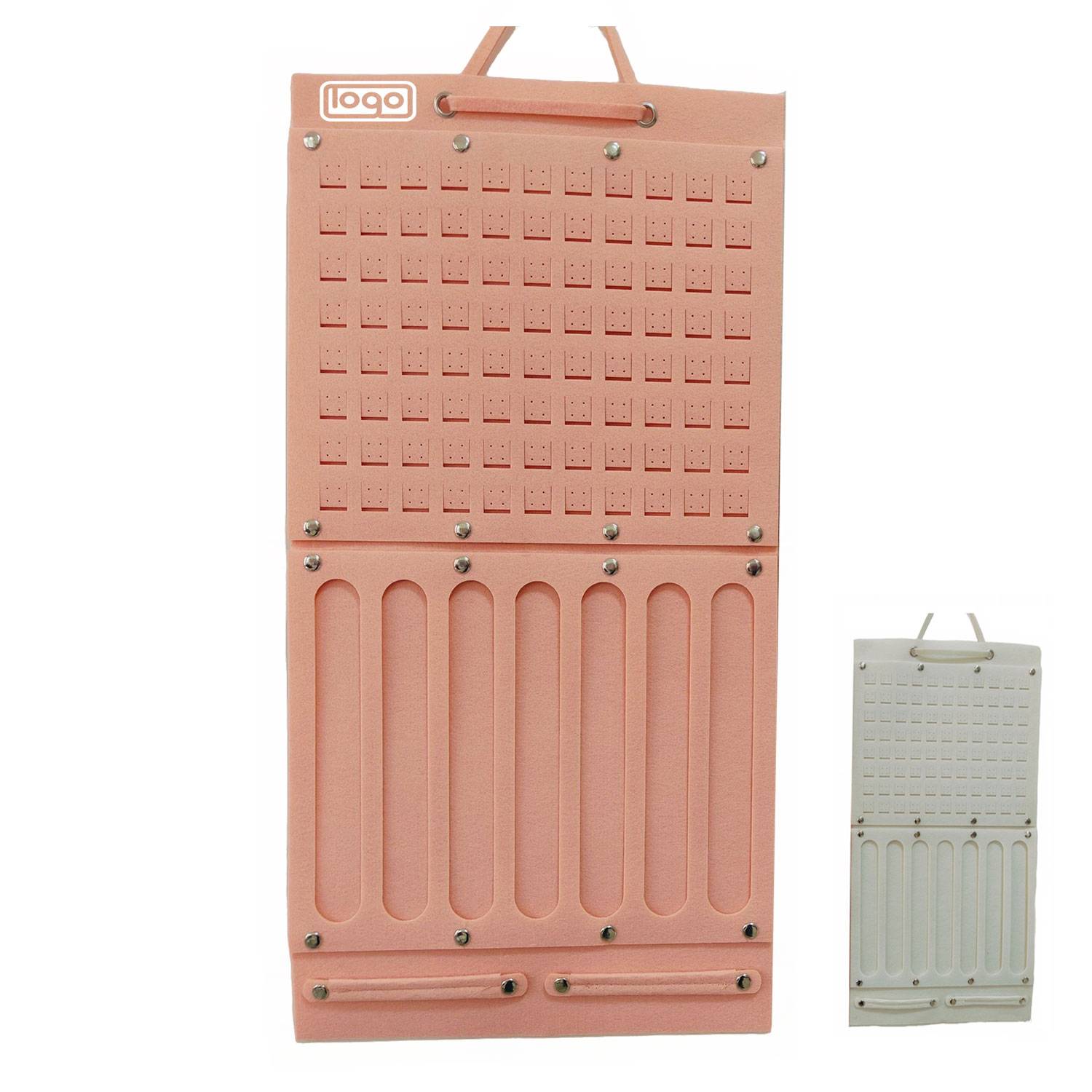 Hanging Jewelry Organizer Storage Roll 6