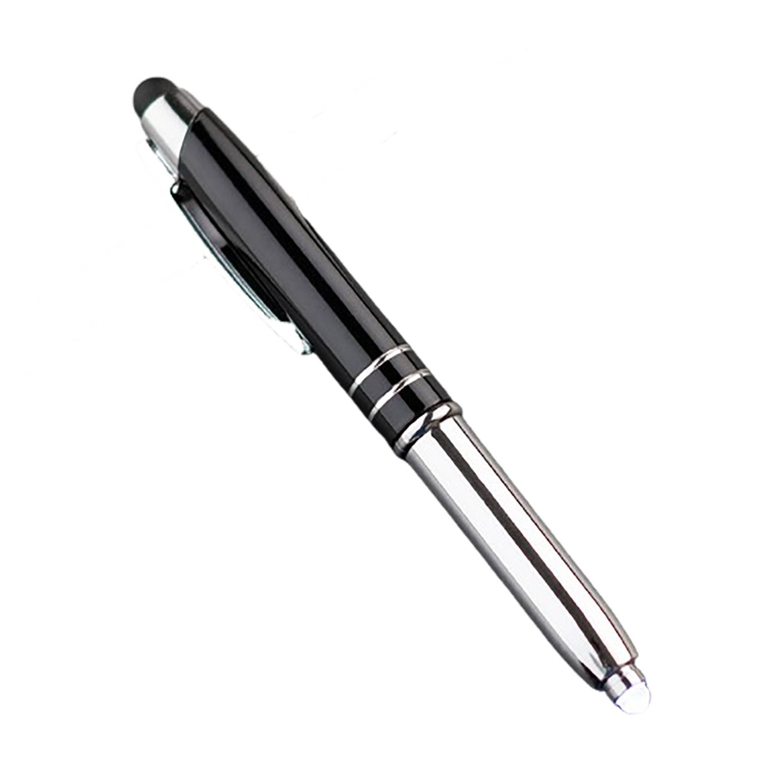3 in 1 LED Light Metal Stylus Ballpoint Pen 14