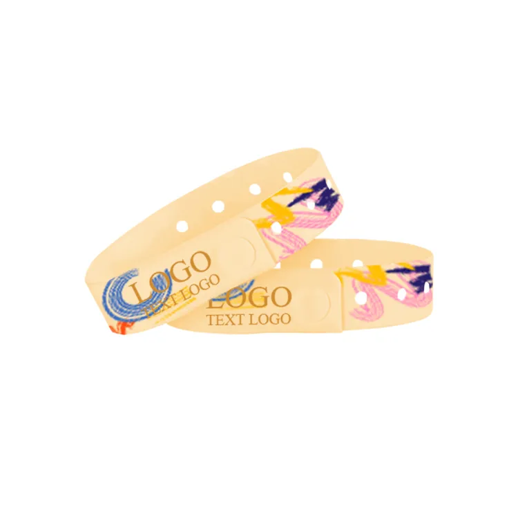 PVC Waterproof Identification Wristband 2