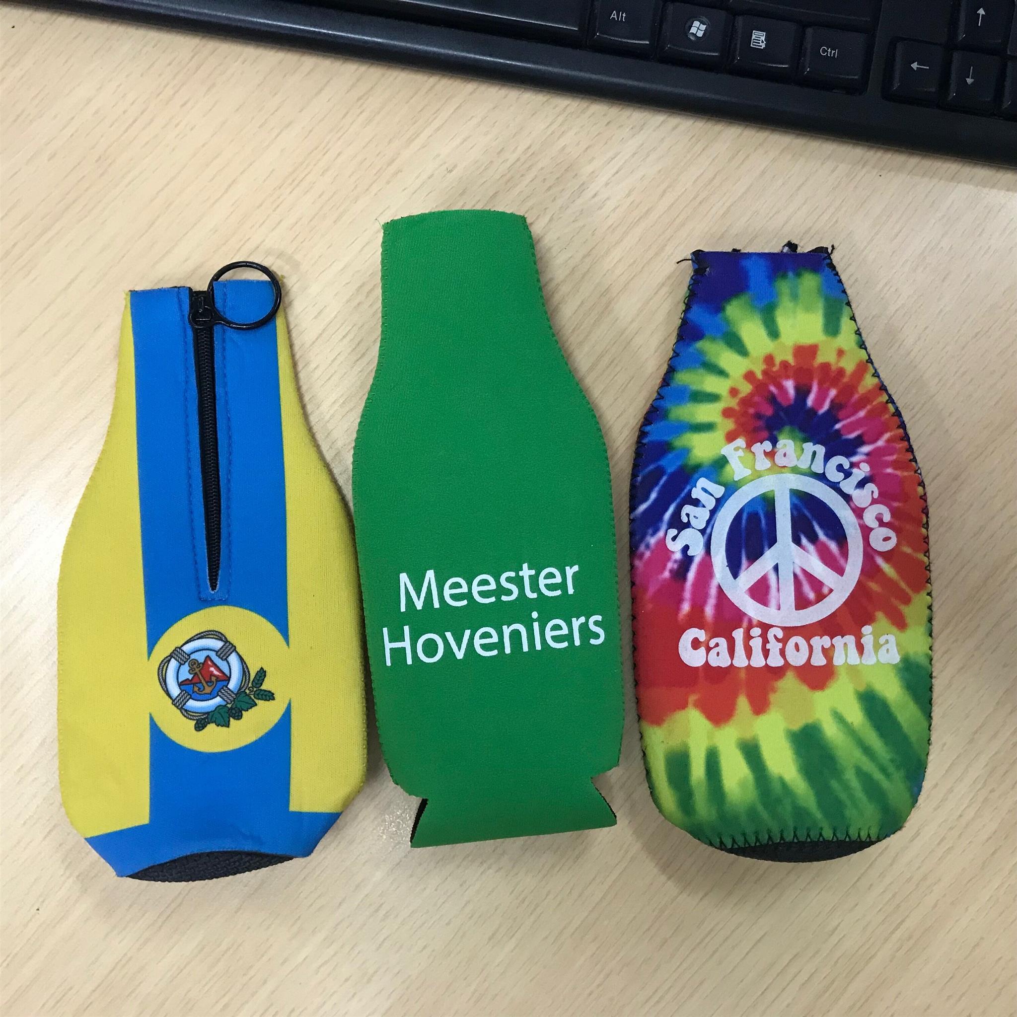 Neoprene Zipper Bottle Coolers 3