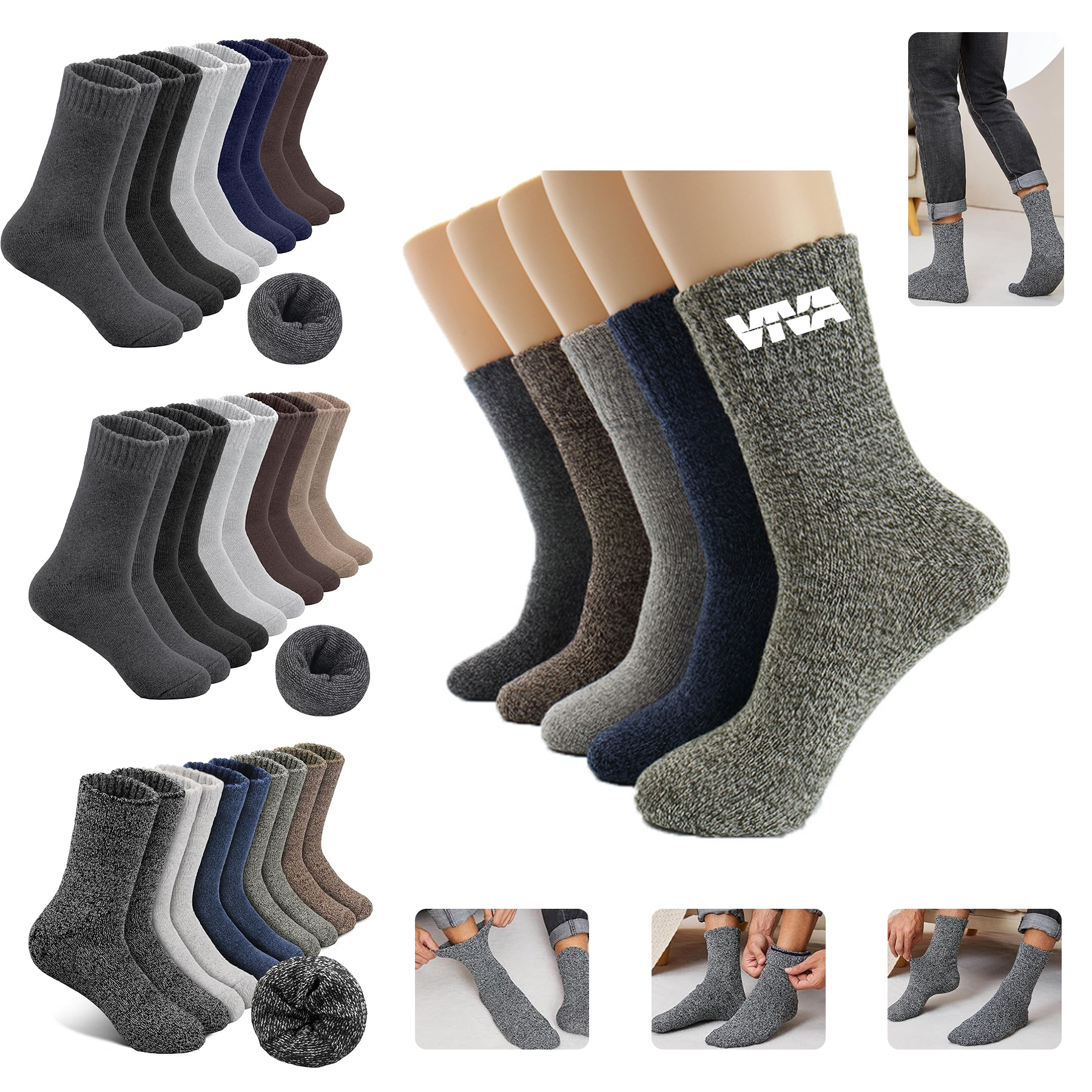 Winter Thermal Socks for Men 2
