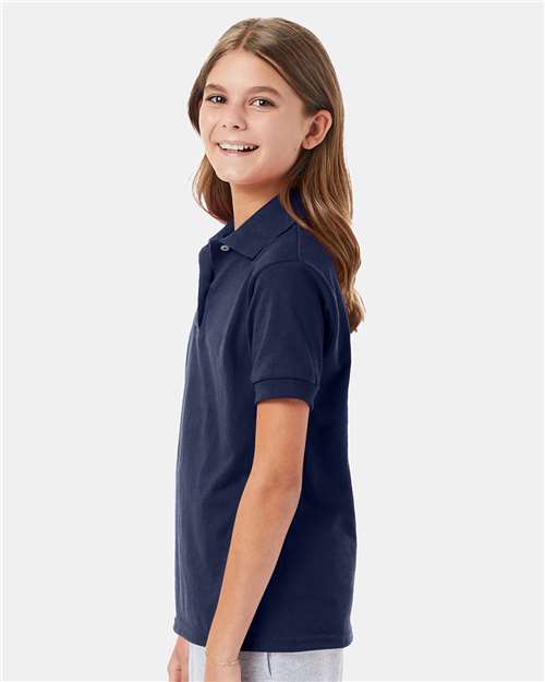 Youth EcoSmart® Jersey Polo - 054Y 3