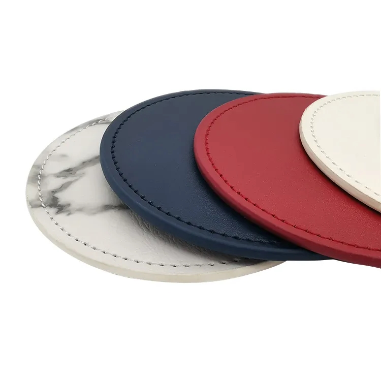 PU Leather Coasters 2