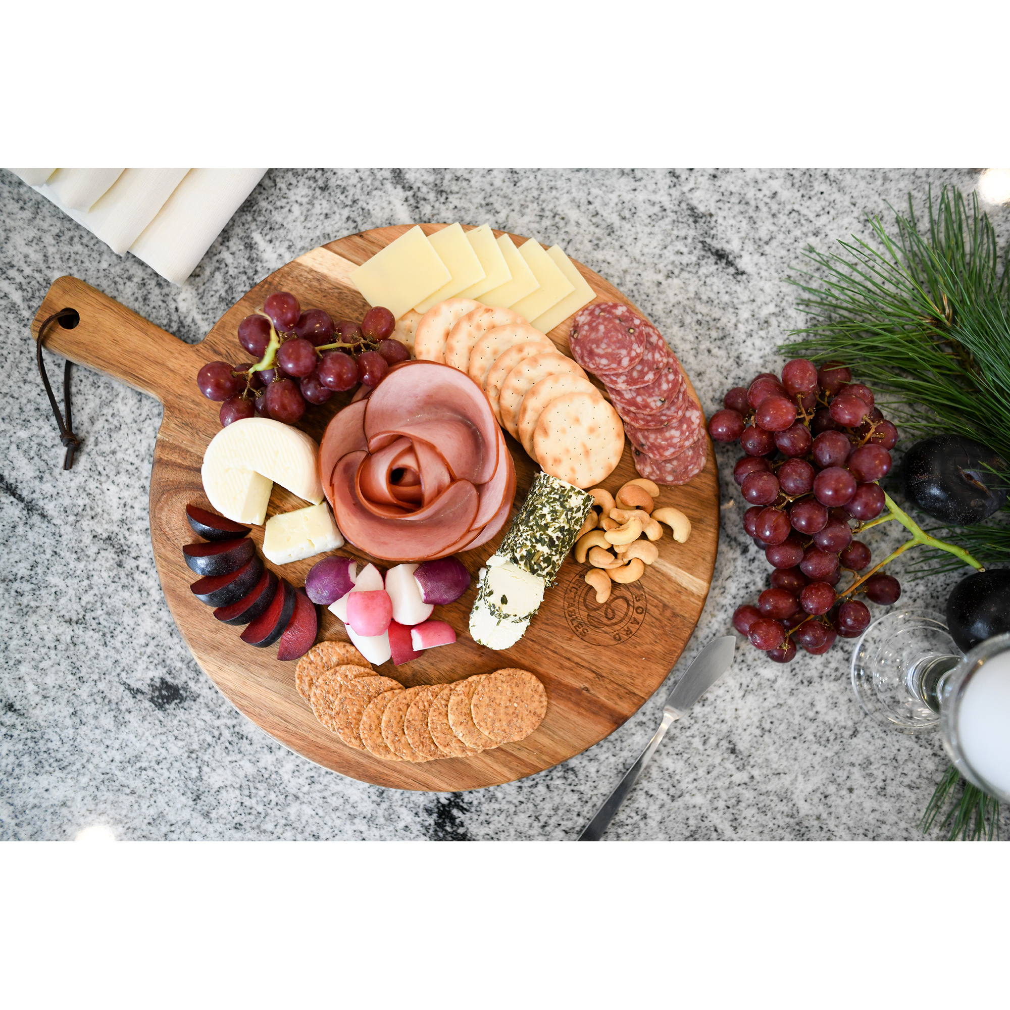 La Cuisine™ Charcuterie & Pizza Board 15