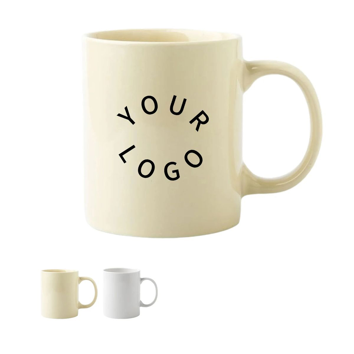 Durable Ceramic Coffee Mug 12oz for Cafes and Homes 2