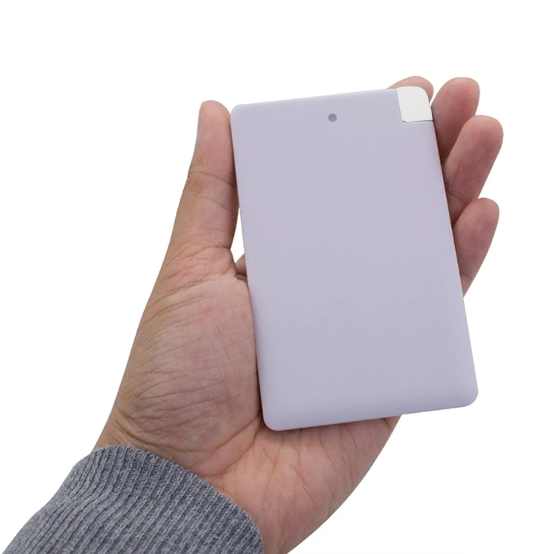 Emory - 2500 mAh SLIM PORTABLE POWER BANK WITH CABLE 5