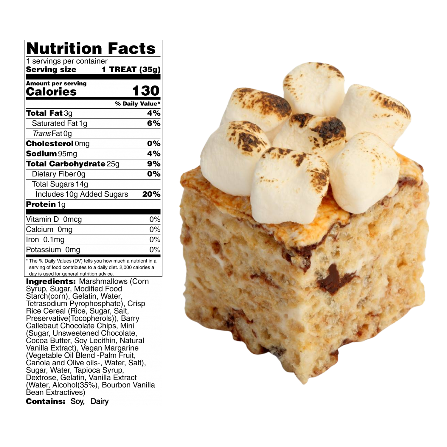 12 handmade marshmallow crispy rice treats and 4 individually wrapped crispy rice donuts 16