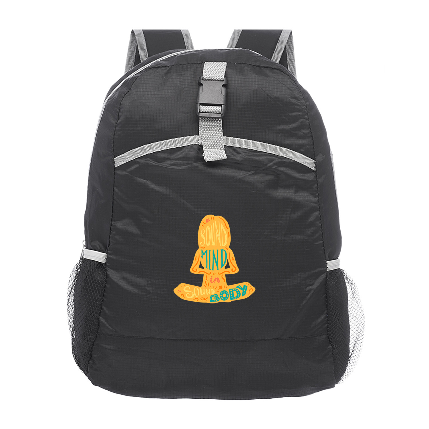Foldable Backpack (Full Color Imprint) 3