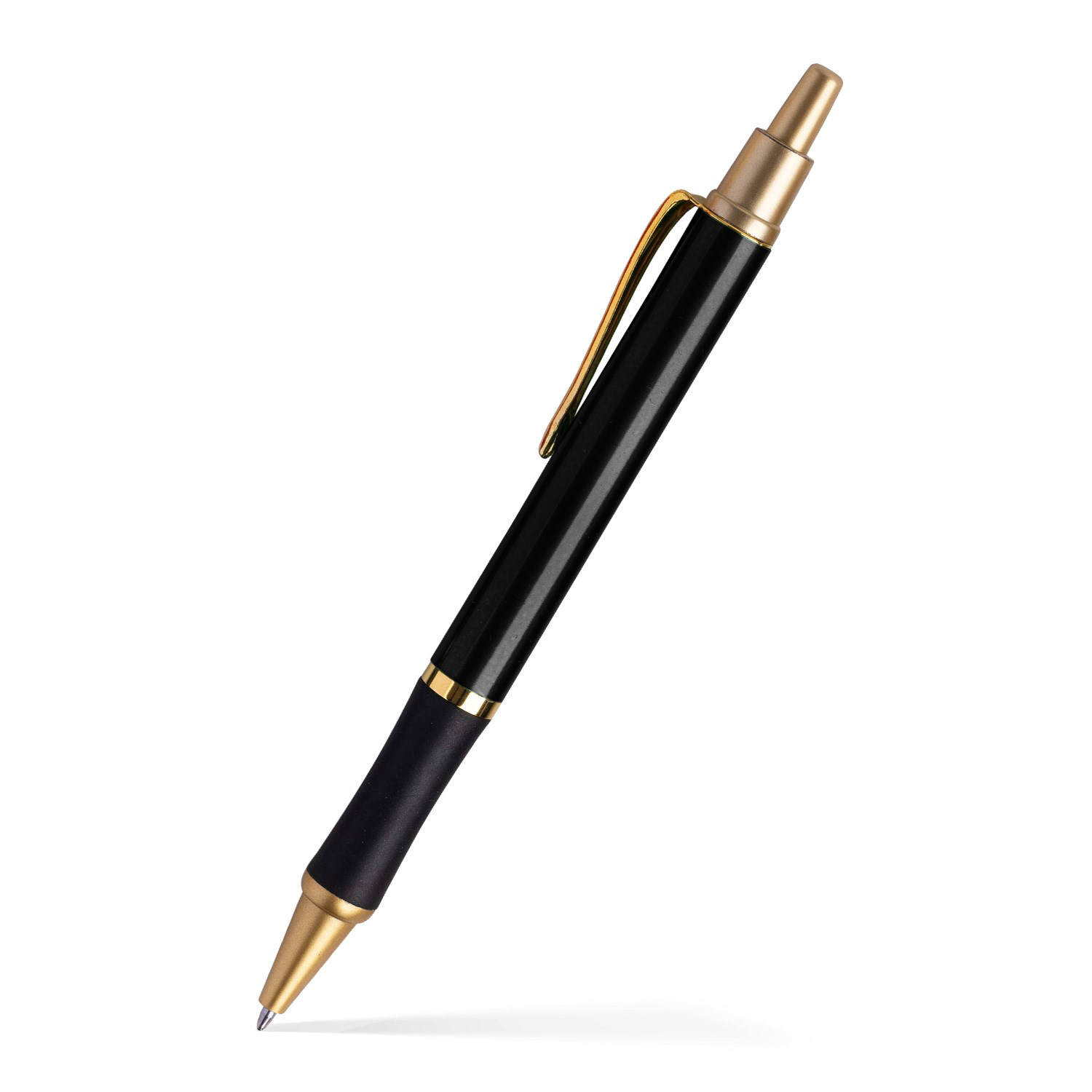Sleeker Click Pen - Gold Accents 10