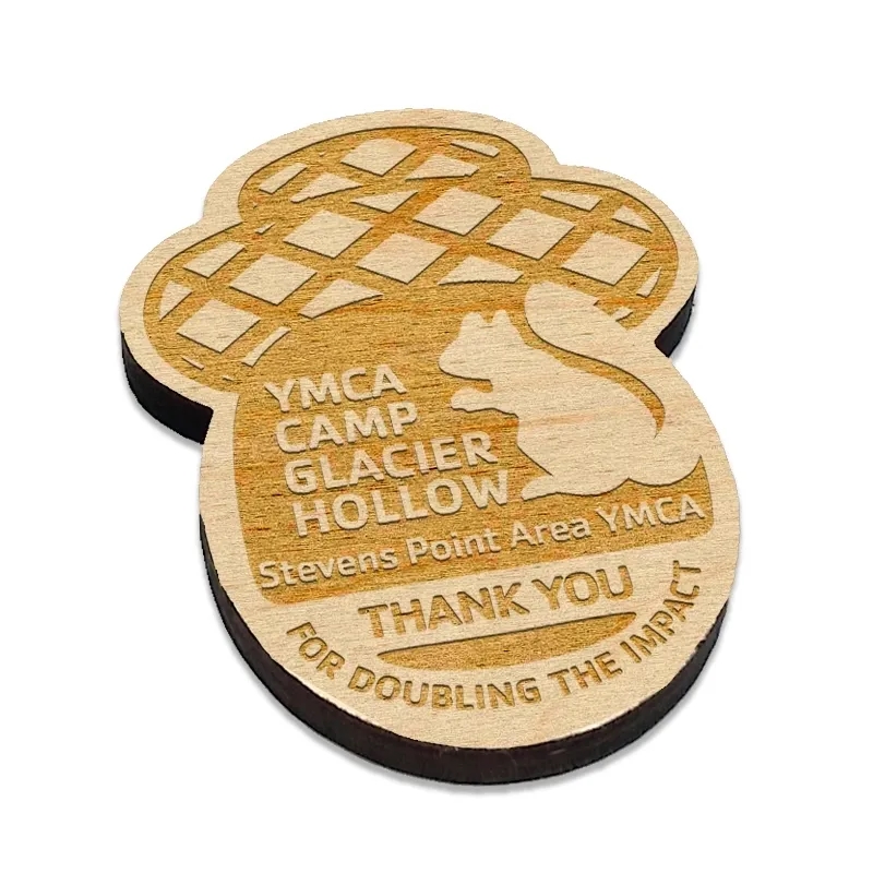 Custom Laser Etched Birch Magnets 5