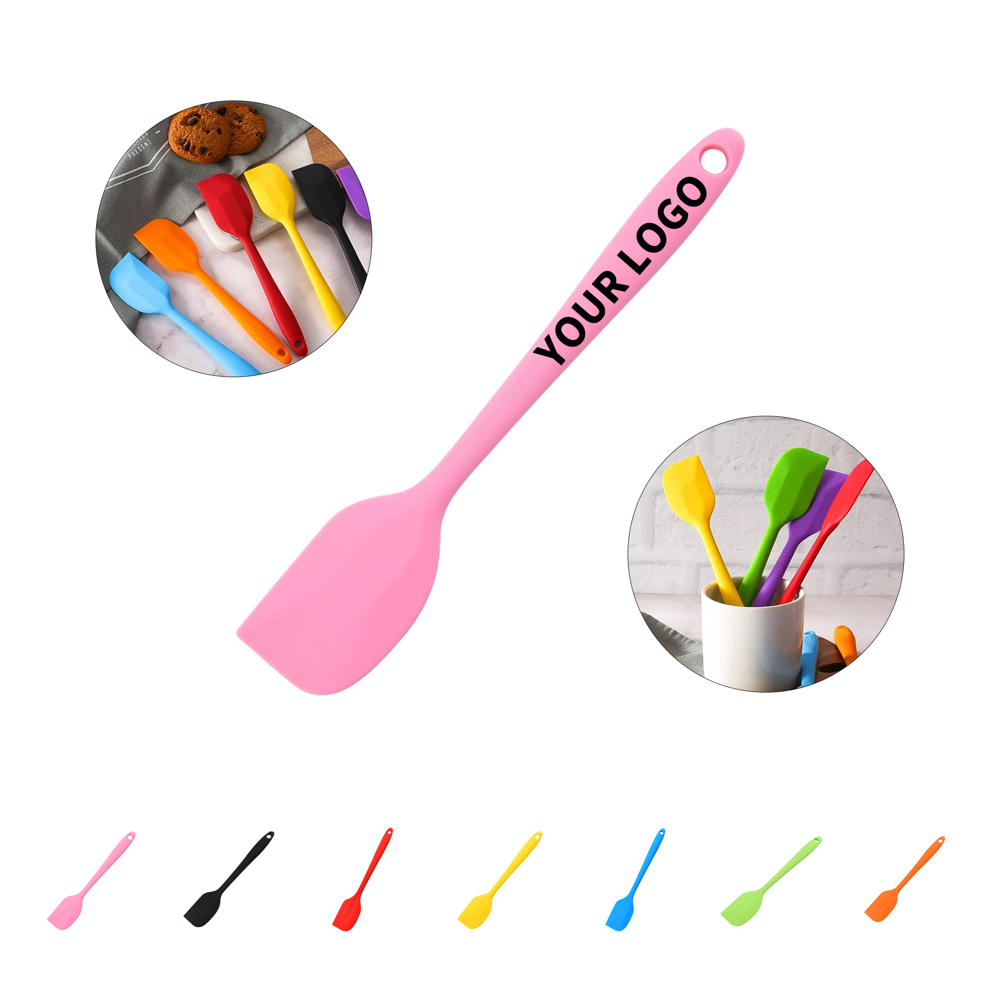 Heat Resistant Silicone Cooking Spatula 2