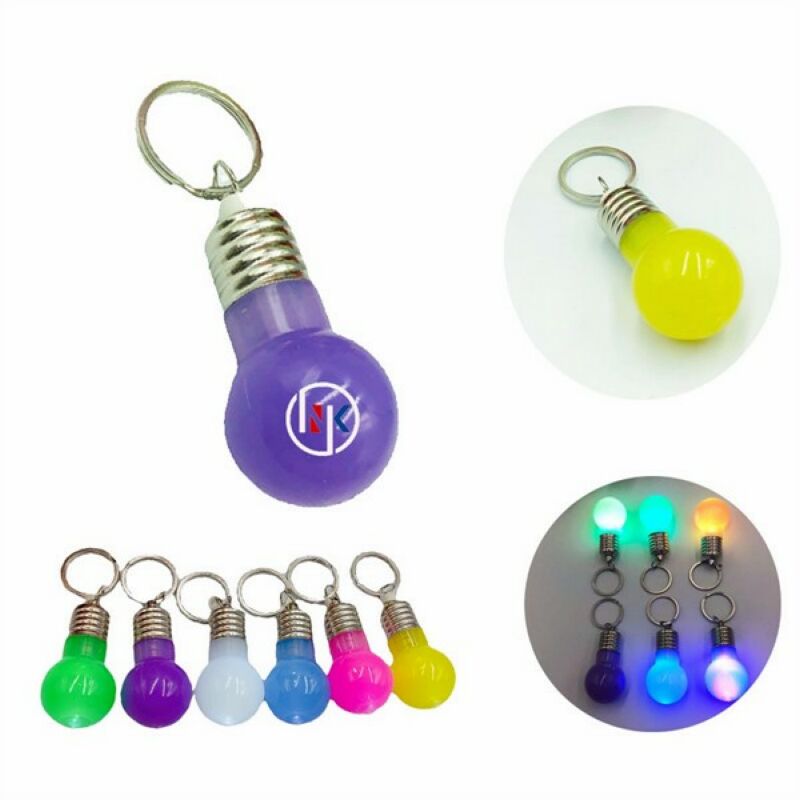 Creative Mini LED Bulb Keychain