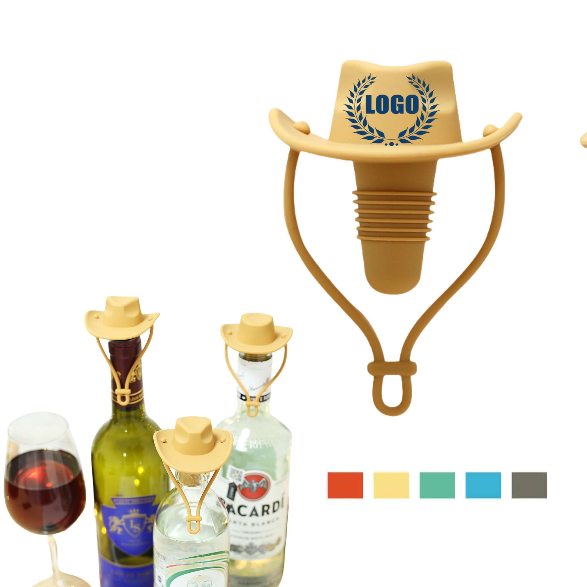 Silicone Wine Stopper for Wine Bottles 4