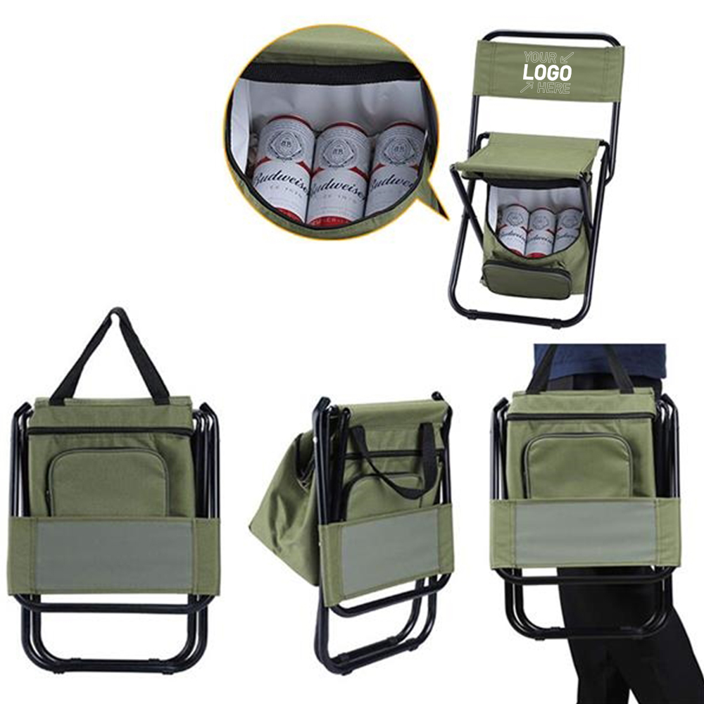 Folding Camp Chair Collapsible Steel Frame High Back 2