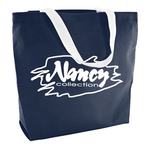 Colored Canvas Tote w/Gusset (13"x14"x3") 11
