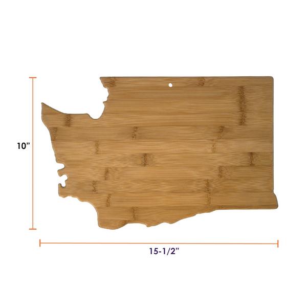 U.S. State Shaped Bamboo Cutting and Serving Boards 97