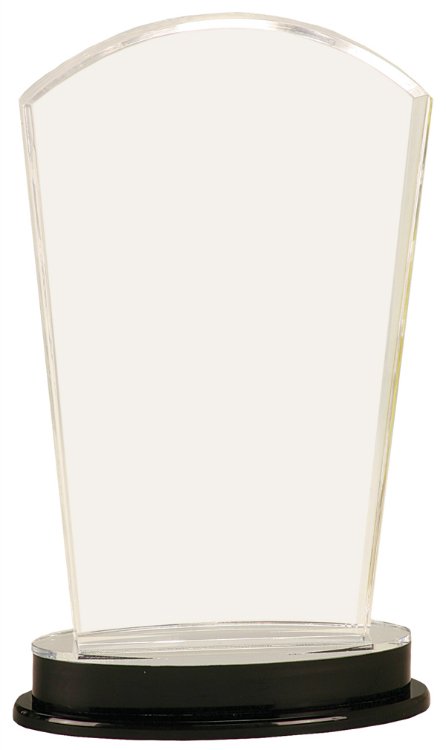 9.25" Silver Arch Impress Acrylic Award