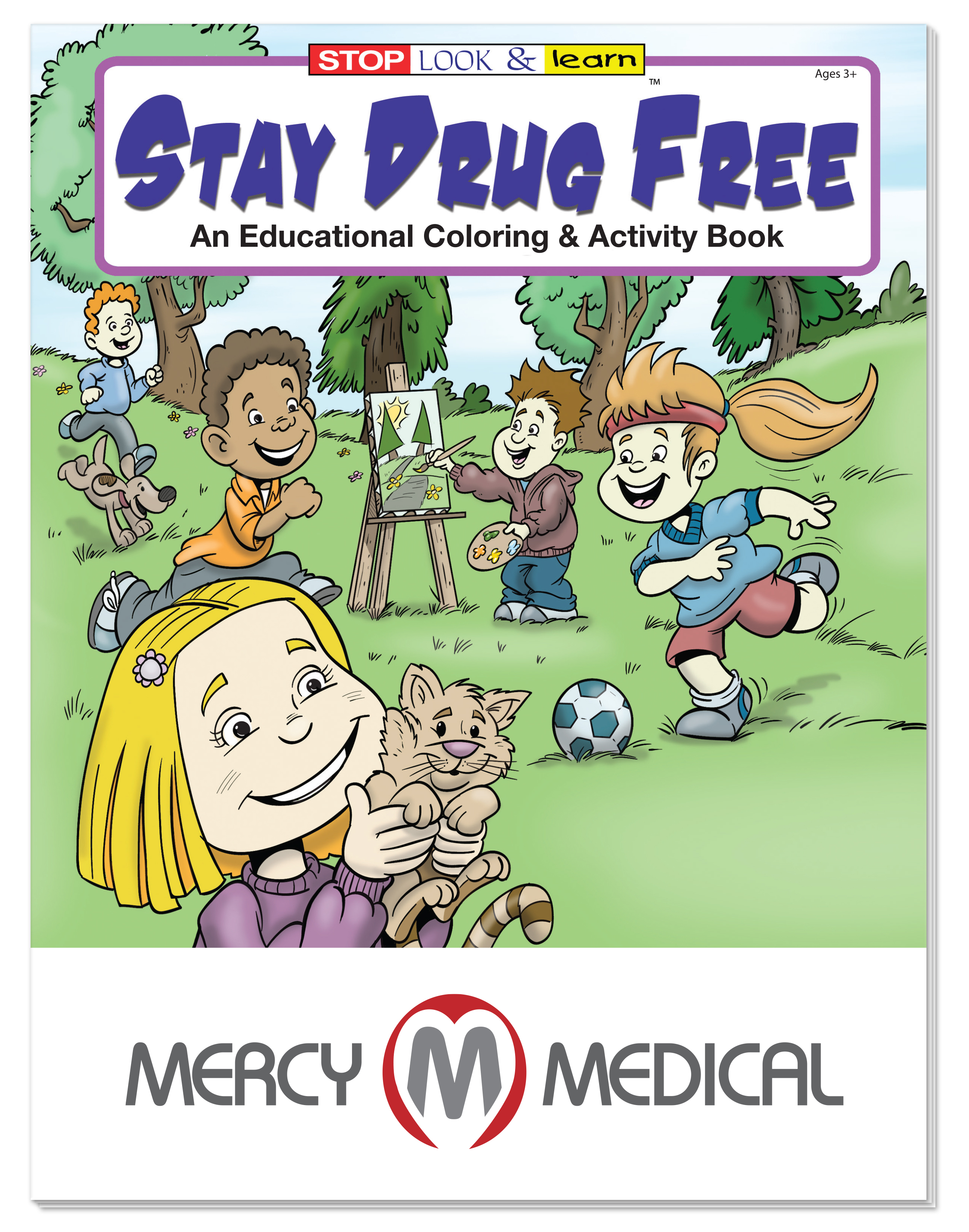 Coloring Book: Stay Drug Free 3