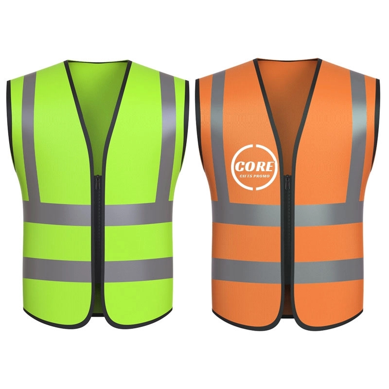 High Visibility Safety Vest With Reflective Strips 2