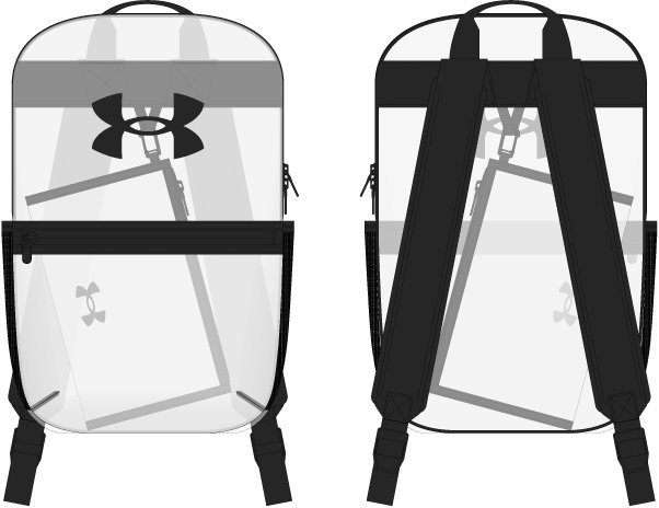 UA Essential Clear Backpack 2