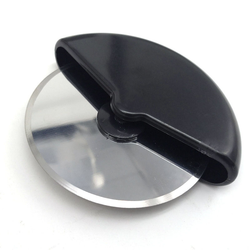 Round Stainless Steel Blade Pizza Cutter/Wheel/Slicer 4
