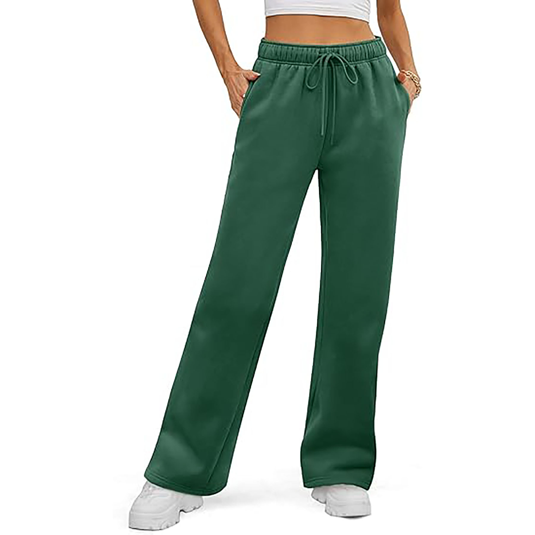 Women's Loose Fleece Sweatpants 12