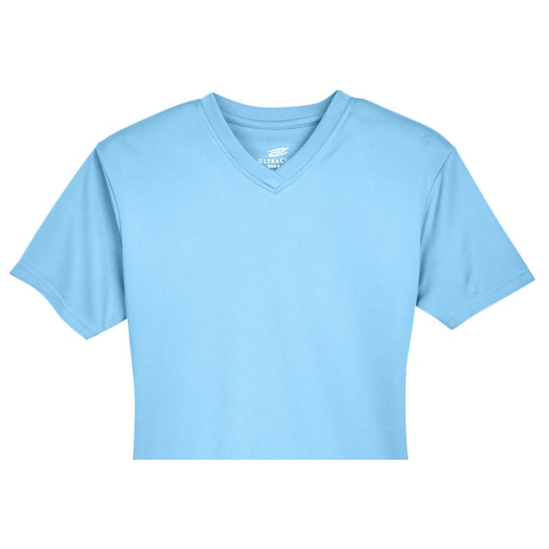 UltraClub Ladies' Cool & Dry Sport V-Neck T-Shirt 20