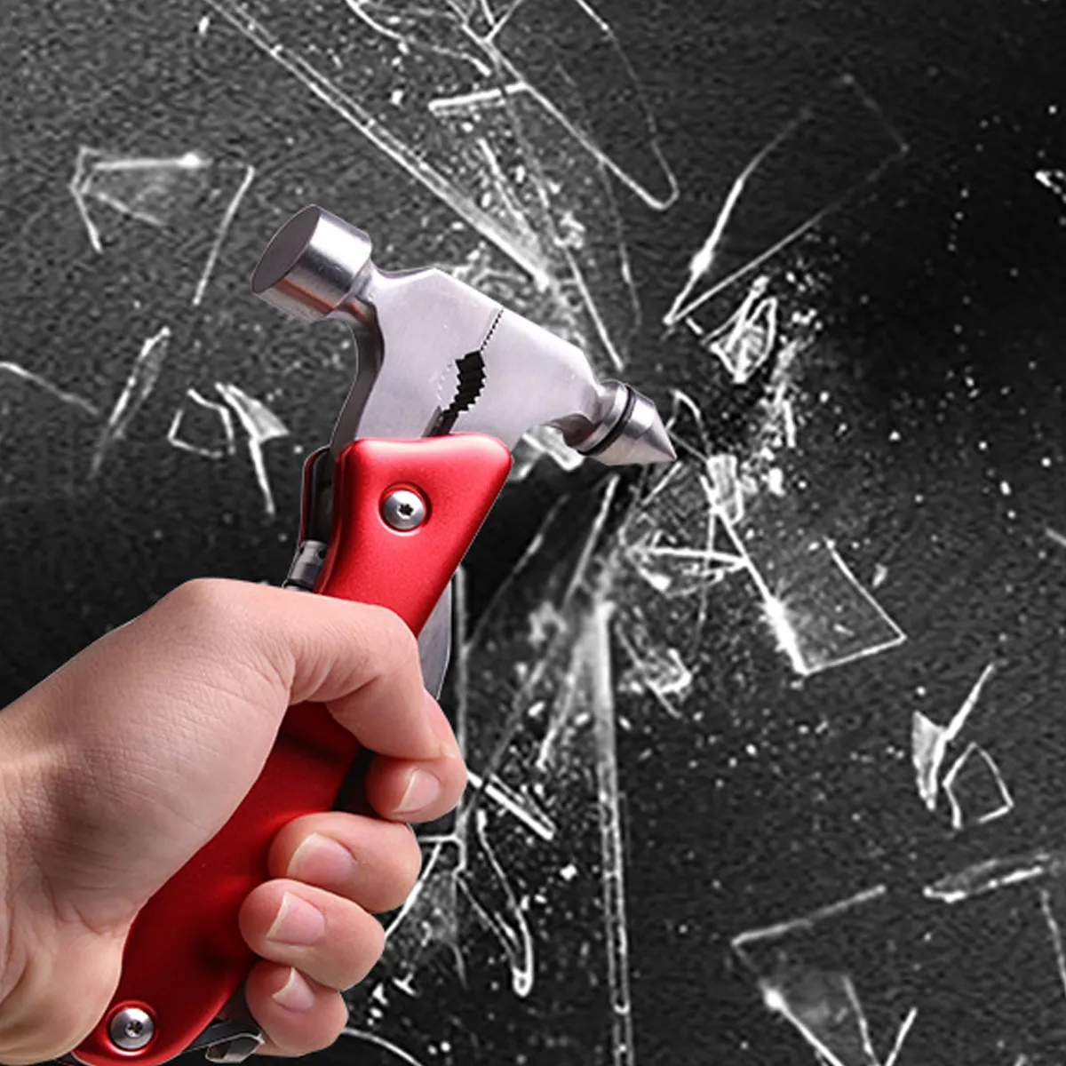 13 in 1 Compact Multi-Tool Axe with Wood Handle 2