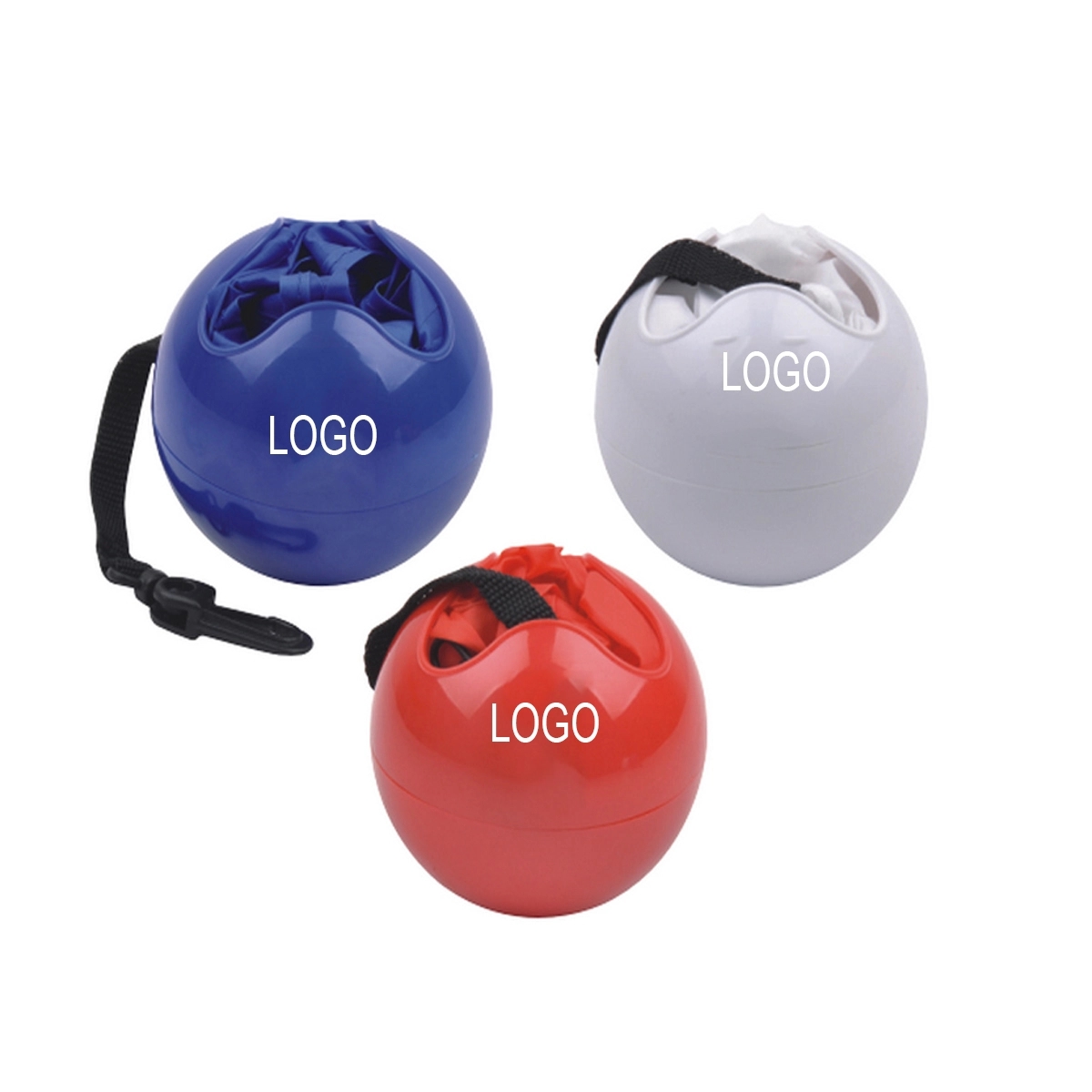 Folding Shopping Bag With ABS Ball 3