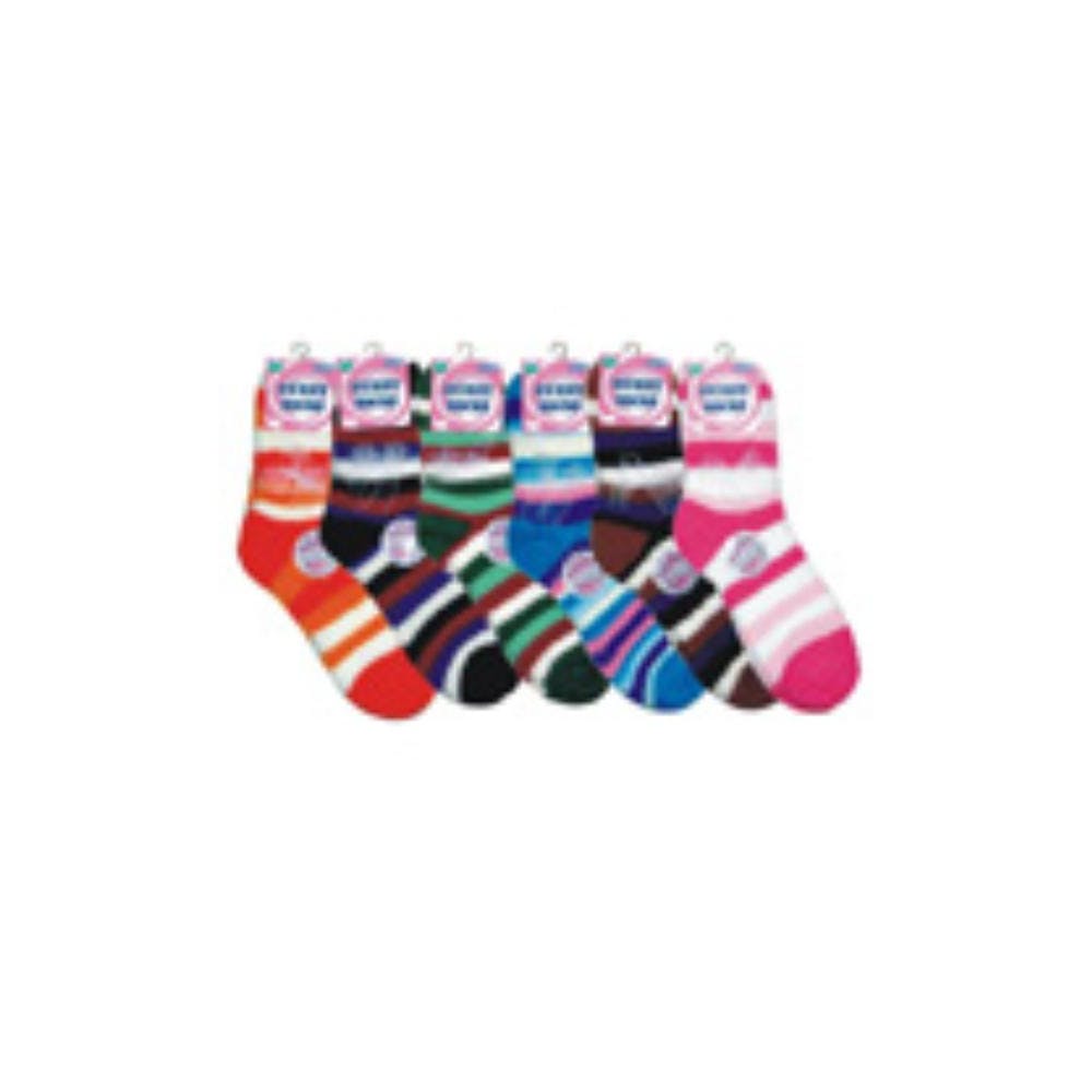 Women's Fuzzy Socks Assorted 2