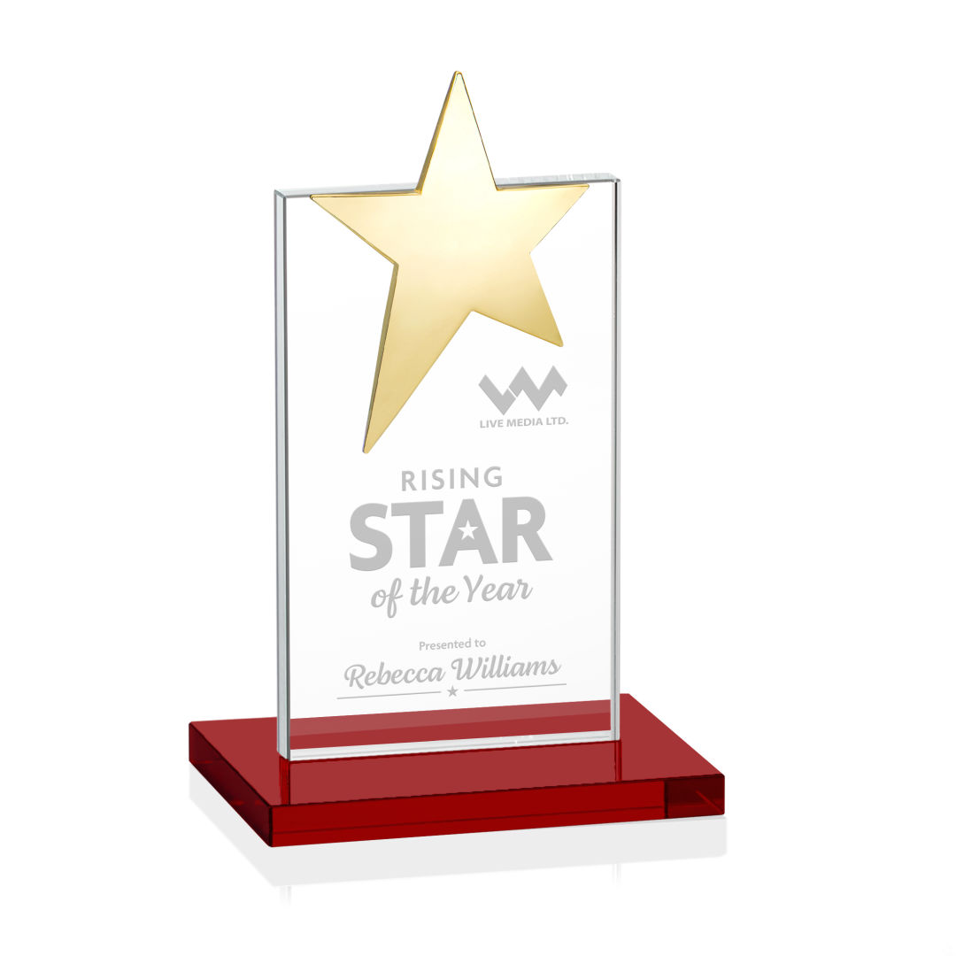 Bryanston Gold Star Award - Red 9