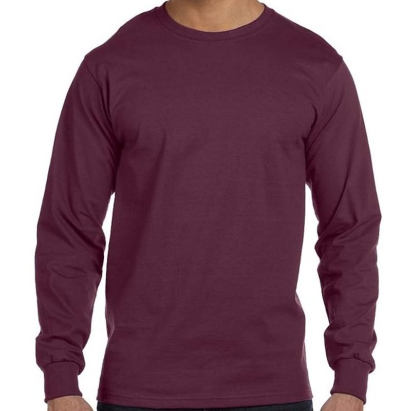 Hanes 6.1 Oz. Long-Sleeve Beefy-T® 8