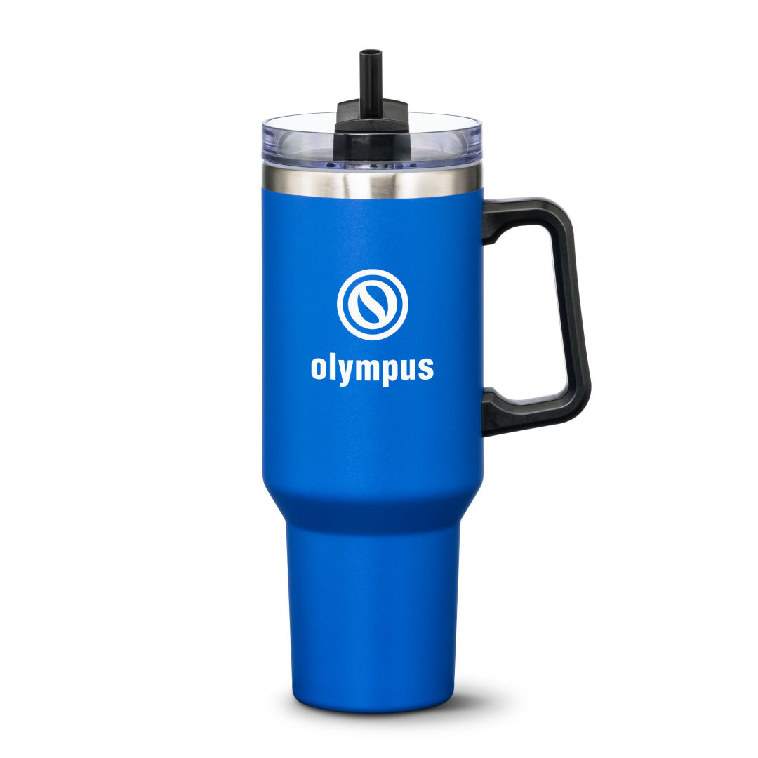 Compeer Handle Travel Mug w/Straw - 40oz 6