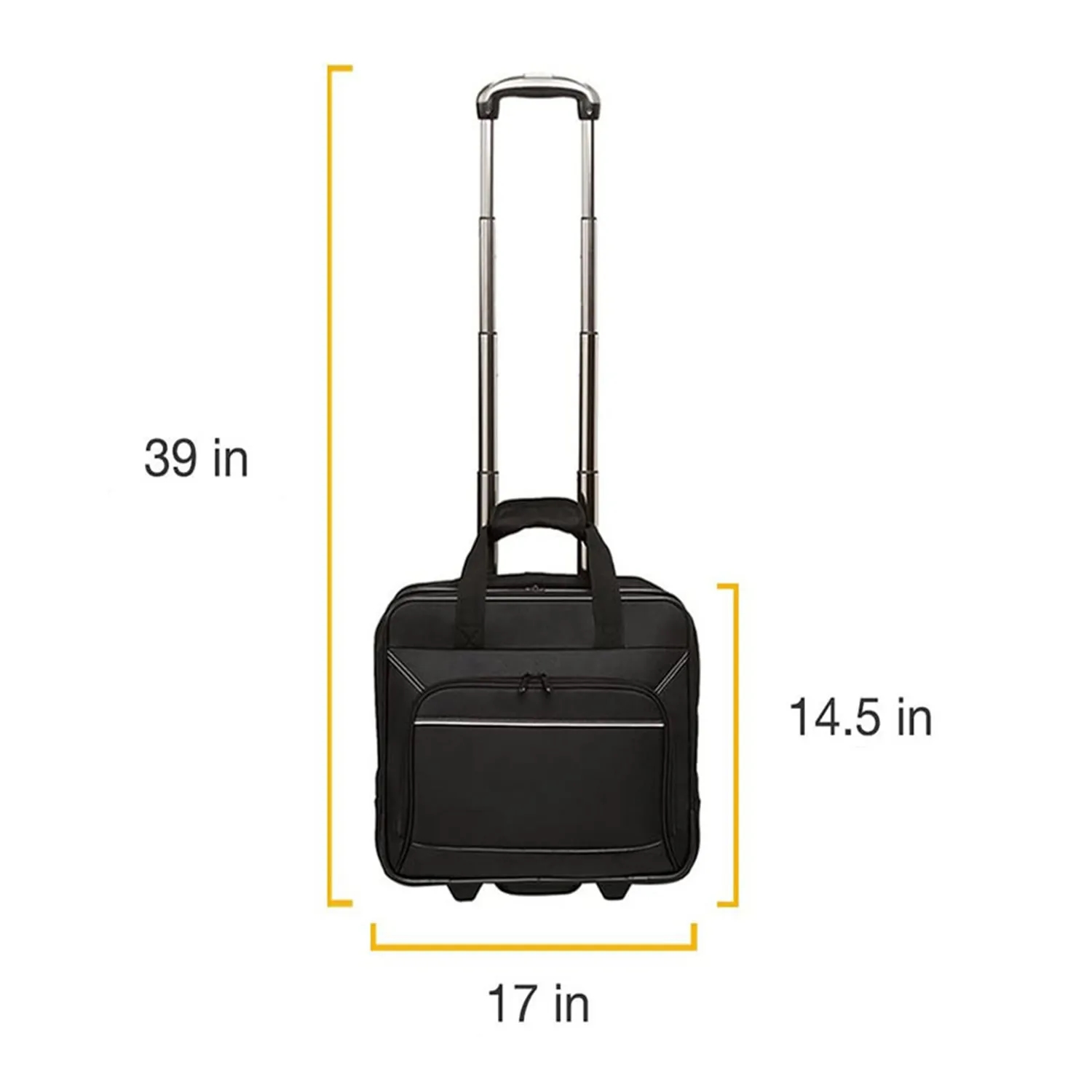 Rolling laptop case 4