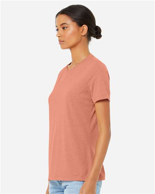 Women's Relaxed Fit Heather CVC Tee - 6400CVC 107