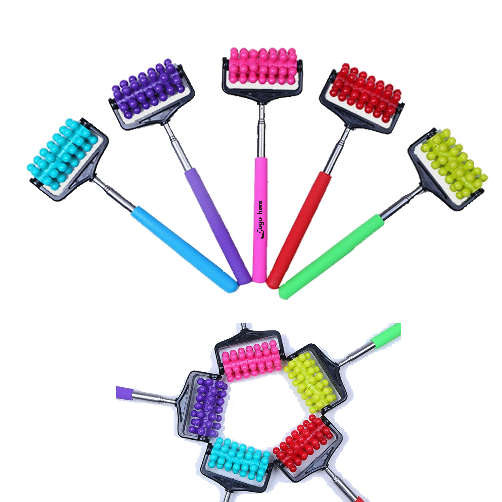 Telescopic Massager Back Muscle Roller 3