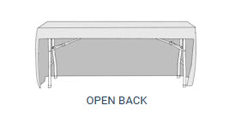 6ft Fitted Premium Table Cover 4