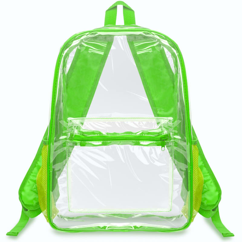 Pocket Clear Plastic Backpacks 28