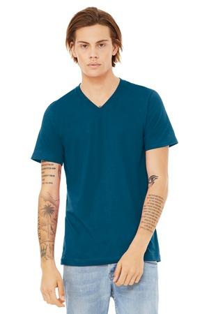 BELLA+CANVAS Unisex Jersey Short Sleeve V-Neck Tee. BC3005 54