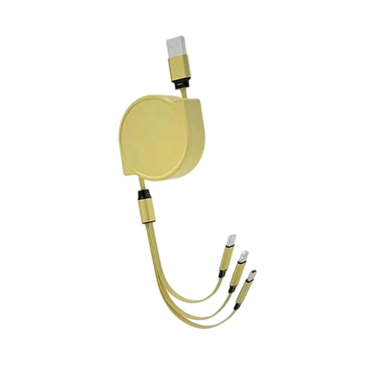 Multi Device USB Cable with Three Connectors 2