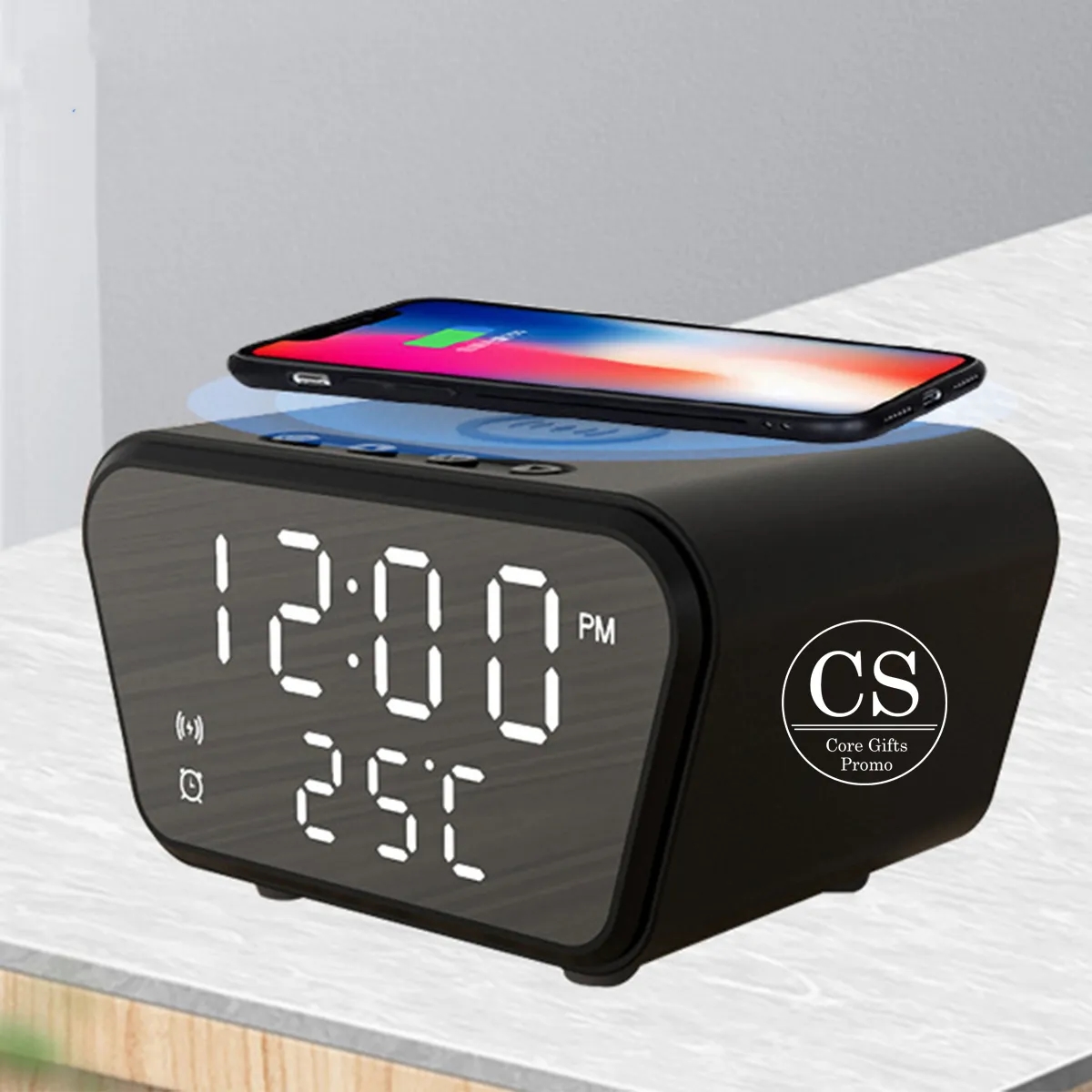 10W Alarm Clock Wireless Charging 1