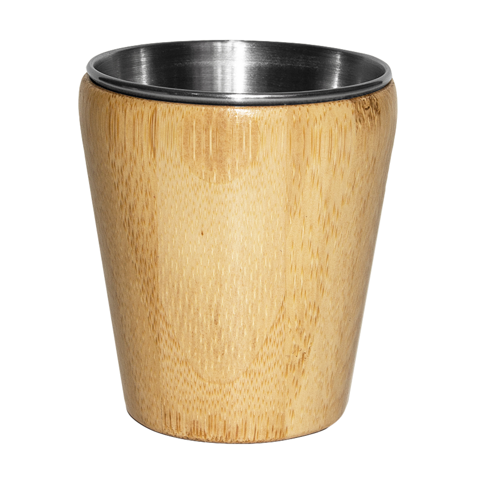 Bamboo and Stainless Steel Shot Glass 2