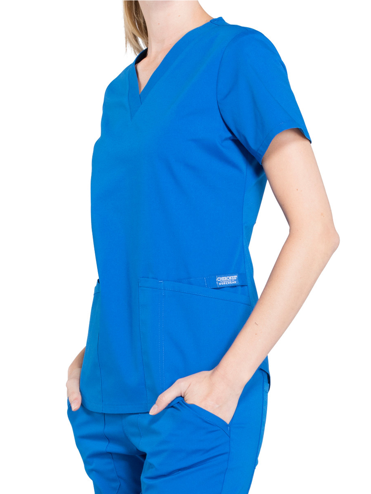 Cherokee - Workwear Professionals - Women's V-Neck Top 34
