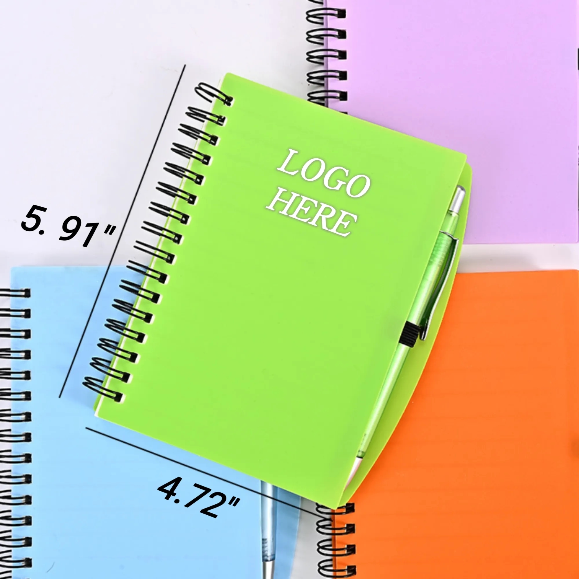 A6 Spiral Notebook With Pen 2